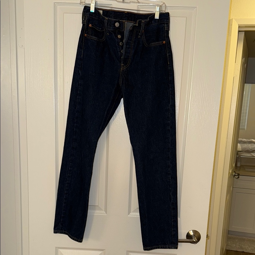 Levi's Blue Boot Cut Jeans Classic Style